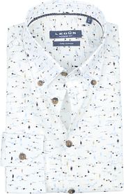 Ledub Shirt White Print