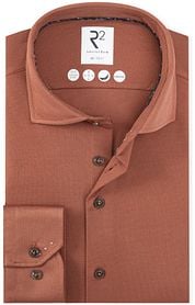 R2 Shirt Dobby Poplin Brique