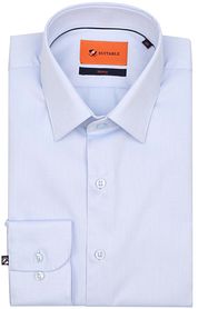 Suitable Twill Shirt Light Blue