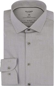 OLYMP Shirt Level 5 24/Seven Olive Green