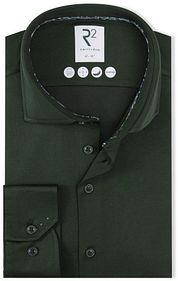 R2 Shirt Dobby Travel Shirt Dark Green