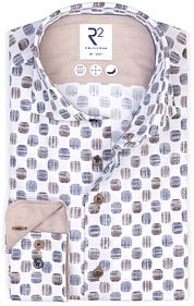 R2 Shirt Print Blue