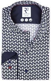 R2 Shirt Print Navy