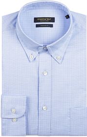 Steppin' Out Shirt Checks Blue 