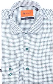 Suitable Shirt Check Print Green