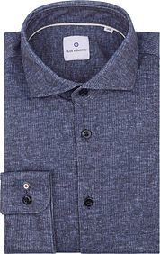 Blue Industry Shirt Print Dark Blue