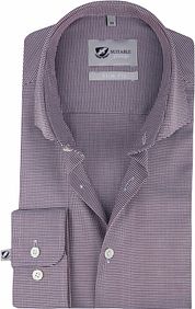 Suitable Shirt Bordeaux 187-3