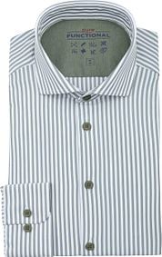Pure The Functional Shirt Super Stretch Stripes Green