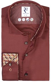 R2 Shirt Fine Twill Red