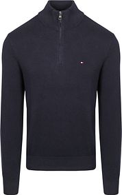 Tommy Hilfiger Half Zip Pullover Navy