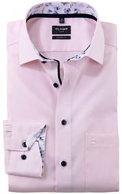 Olymp Luxor Shirt SL7 Structure Pink