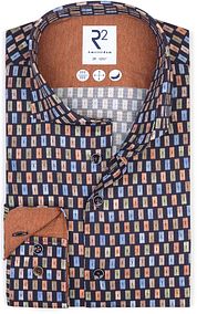 R2 Shirt Blocks Navy 
