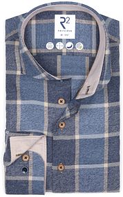 R2 Shirt Checks Blue