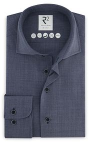 R2 Wool Shirt Blue