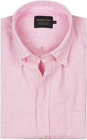 Steppin' Out Shirt Linen Light Pink