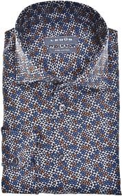Ledub Shirt Print Dark Blue