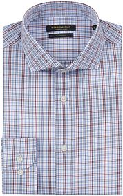 Steppin' Out Shirt Checks Blue Red