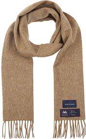 Suitable Scarf Checkered Merino Beige