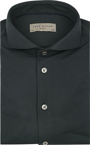 John Miller Shirt Hyperstretch Dark Green