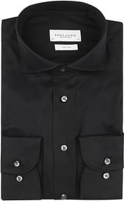 Profuomo Twill Shirt Black