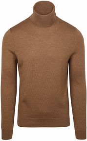 Suitable Merino Turtleneck Camel