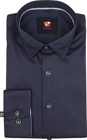 Suitable Twill Shirt Dark Blue