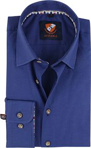 Suitable Shirt Smart Indigo Blue