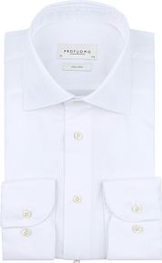 Profuomo Twill Shirt White