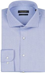 Steppin' Out Shirt Slim-Fit Dobby Light Blue