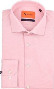 Suitable Shirt Knitted Pique Pink