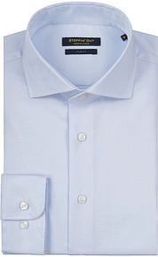 Steppin' Out Shirt Slim-Fit Twill Light Blue