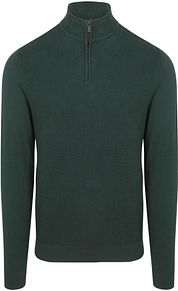 McGregor Half Zip Pullover Merino Wool Pine Green