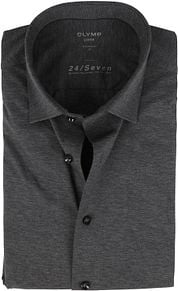 OLYMP Luxor Modern Fit Shirt 24/Seven Dark Grey