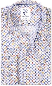 R2 Shirt Print Dashboard Multicolor