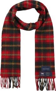 Suitable Scarf Checkered Merino Red