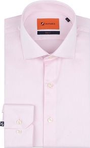 Suitable Shirt Extra Long Sleeves Twill Pink