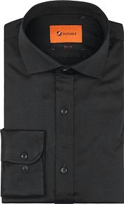 Suitable Satin Shirt Black