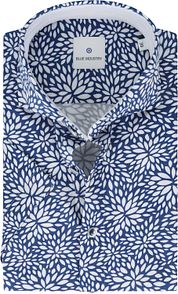 Blue Industry Blue Shirt SS Printed