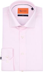 Suitable Dobby Shirt Pink
