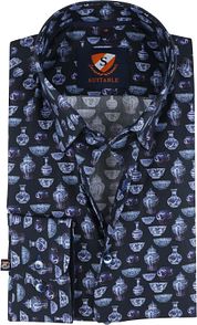 Suitable Shirt Smart China Navy