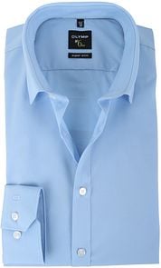 OLYMP No'6 six Skinny Fit Shirt Blue