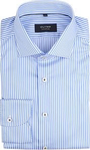 Olymp Signature Shirt Stripes Light Blue