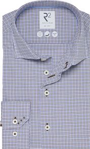 R2 Shirt Classic Checks Blue