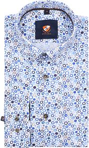 Suitable Shirt 261-6 Print Blue