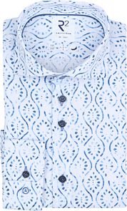 R2 Shirt Print Light Blue
