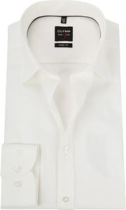 OLYMP Shirt Level 5 Body Fit Off-White