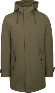 Suitable Jack Hood Tech Olive Green