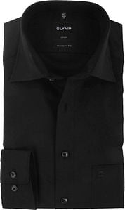 Olymp Luxor Shirt Black Modern Fit
