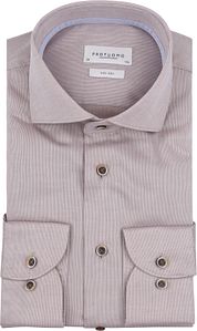 Profuomo Dobby Shirt Beige