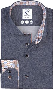 R2 Shirt Melange Navy
